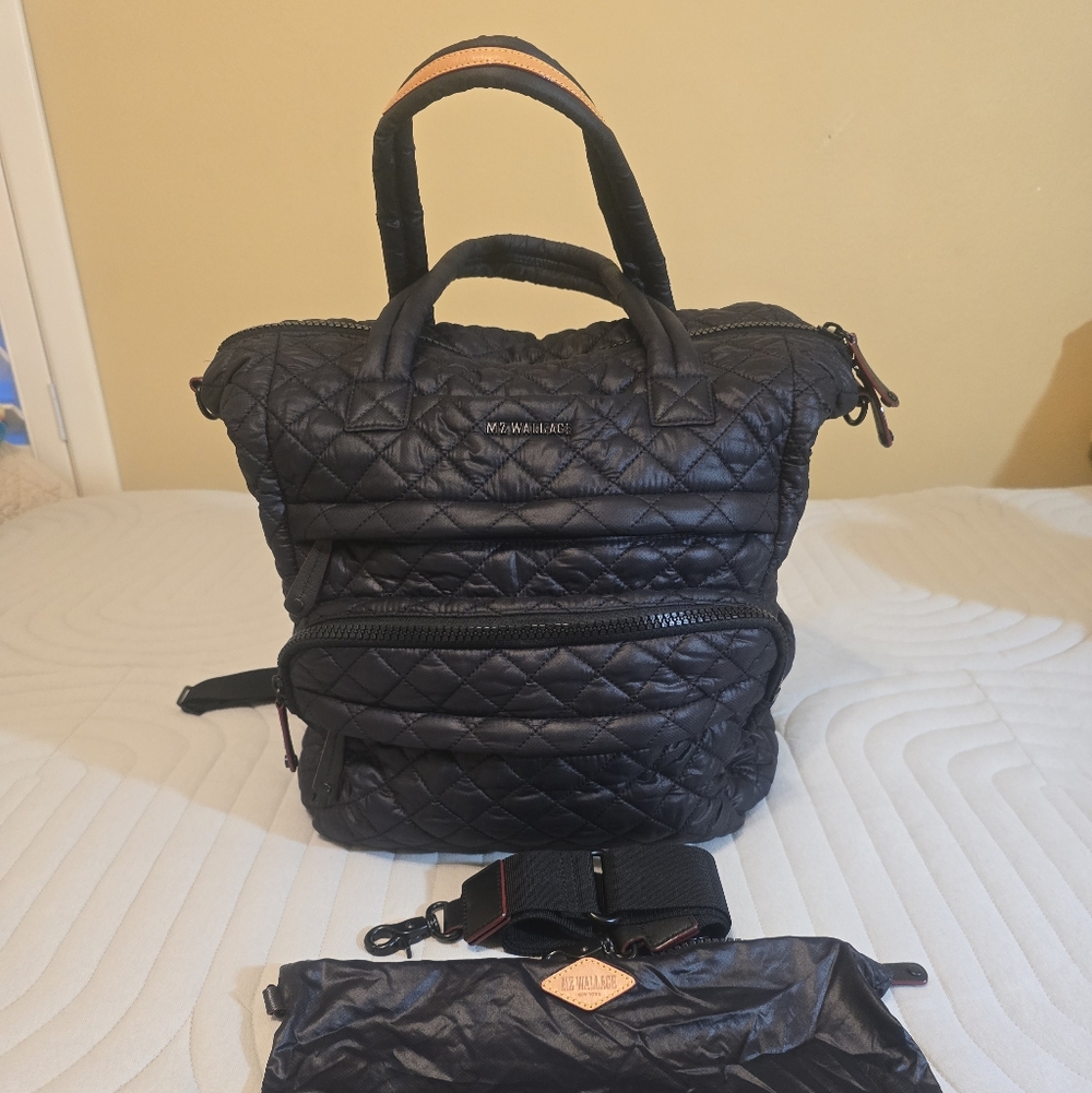 Black Metro Utility Backpack